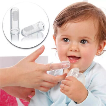 Soft Safe Baby Toothbrush Kids Silicone Finger Toothbrush