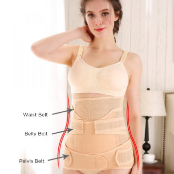 Triple puerperal corset