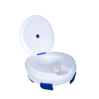 Raised Toilet Seat With Lid